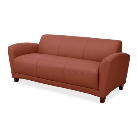 Lorell Lorell Reception Seating Collection Sofa - Mahogany LLR68946